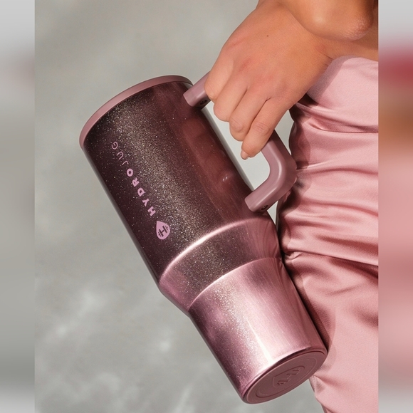 HydroJug Metallic Pink Cat Eye 40OZ Tumbler - Picture 4 of 5